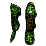 Sparkle Kaleidoscope Print Muay Thai Shin Guard