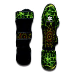 Sparkle Kaleidoscope Print Muay Thai Shin Guard