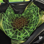 Sparkle Kaleidoscope Print Pet Car Back Seat Cover