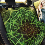Sparkle Kaleidoscope Print Pet Car Back Seat Cover