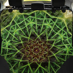 Sparkle Kaleidoscope Print Pet Car Back Seat Cover