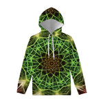 Sparkle Kaleidoscope Print Pullover Hoodie