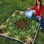 Sparkle Kaleidoscope Print Quilt