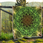 Sparkle Kaleidoscope Print Quilt