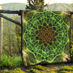 Sparkle Kaleidoscope Print Quilt