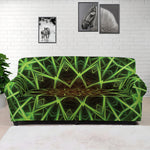 Sparkle Kaleidoscope Print Sofa Cover