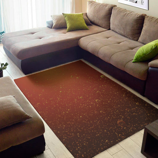 Sparkling Cola Print Area Rug