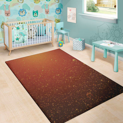 Sparkling Cola Print Area Rug