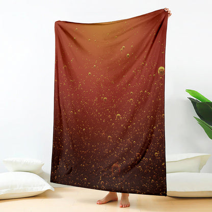 Sparkling Cola Print Blanket