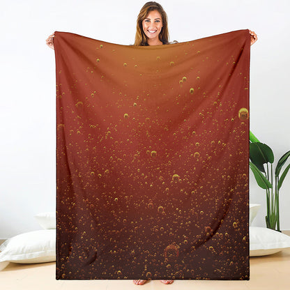 Sparkling Cola Print Blanket