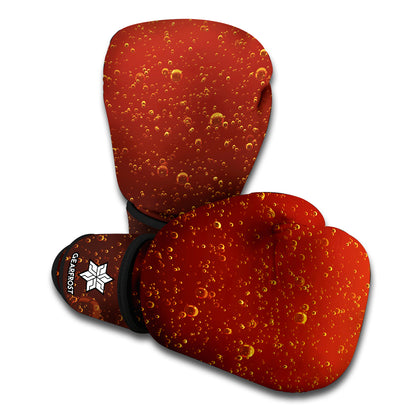 Sparkling Cola Print Boxing Gloves
