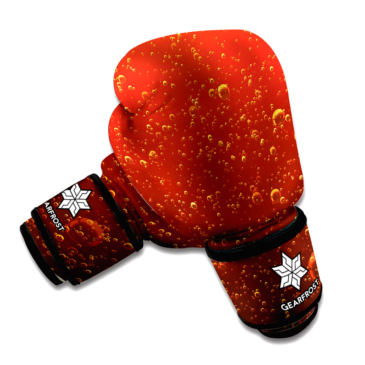 Sparkling Cola Print Boxing Gloves