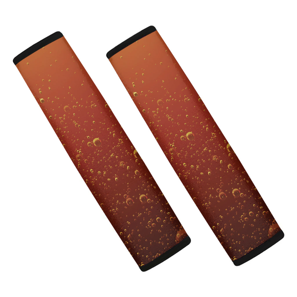 Sparkling Cola Print Car Seat Belt Covers