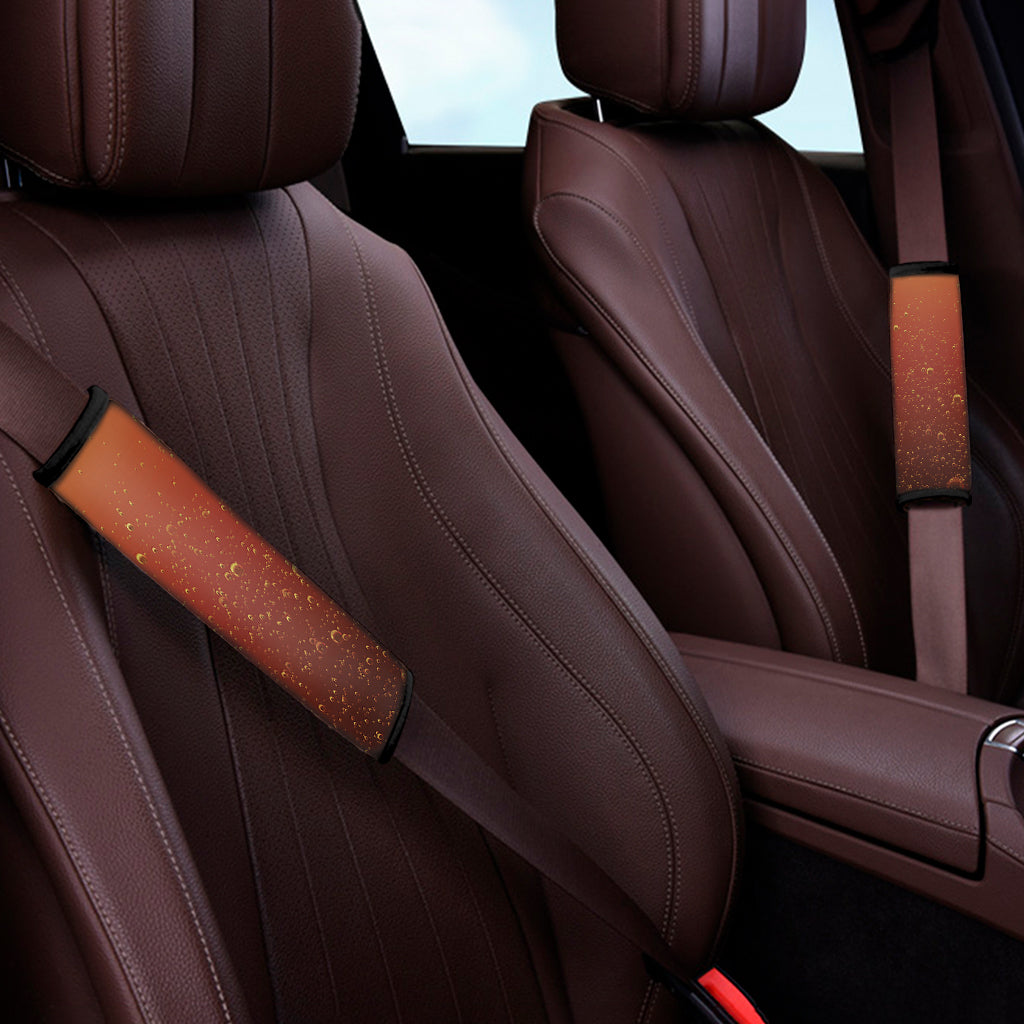 Sparkling Cola Print Car Seat Belt Covers