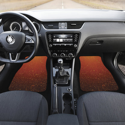 Sparkling Cola Print Front and Back Car Floor Mats