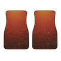 Sparkling Cola Print Front Car Floor Mats
