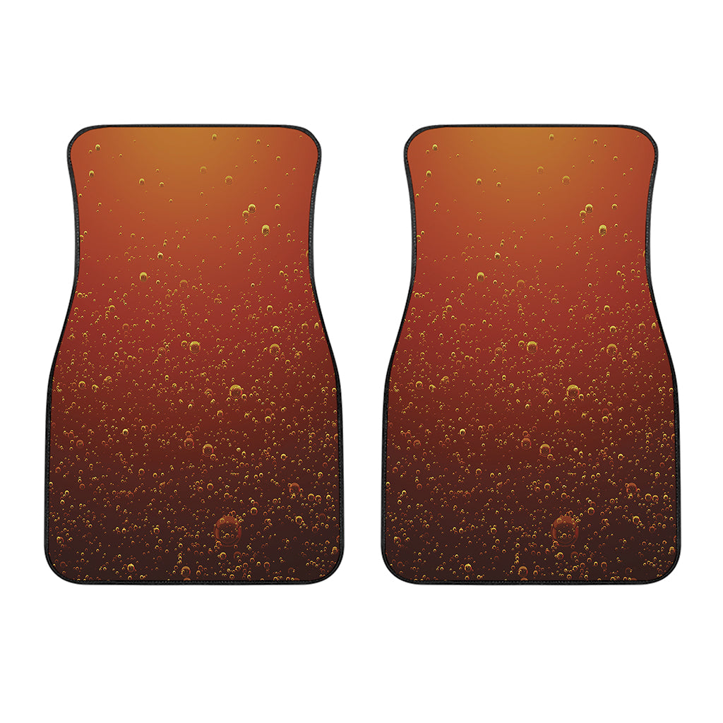 Sparkling Cola Print Front Car Floor Mats