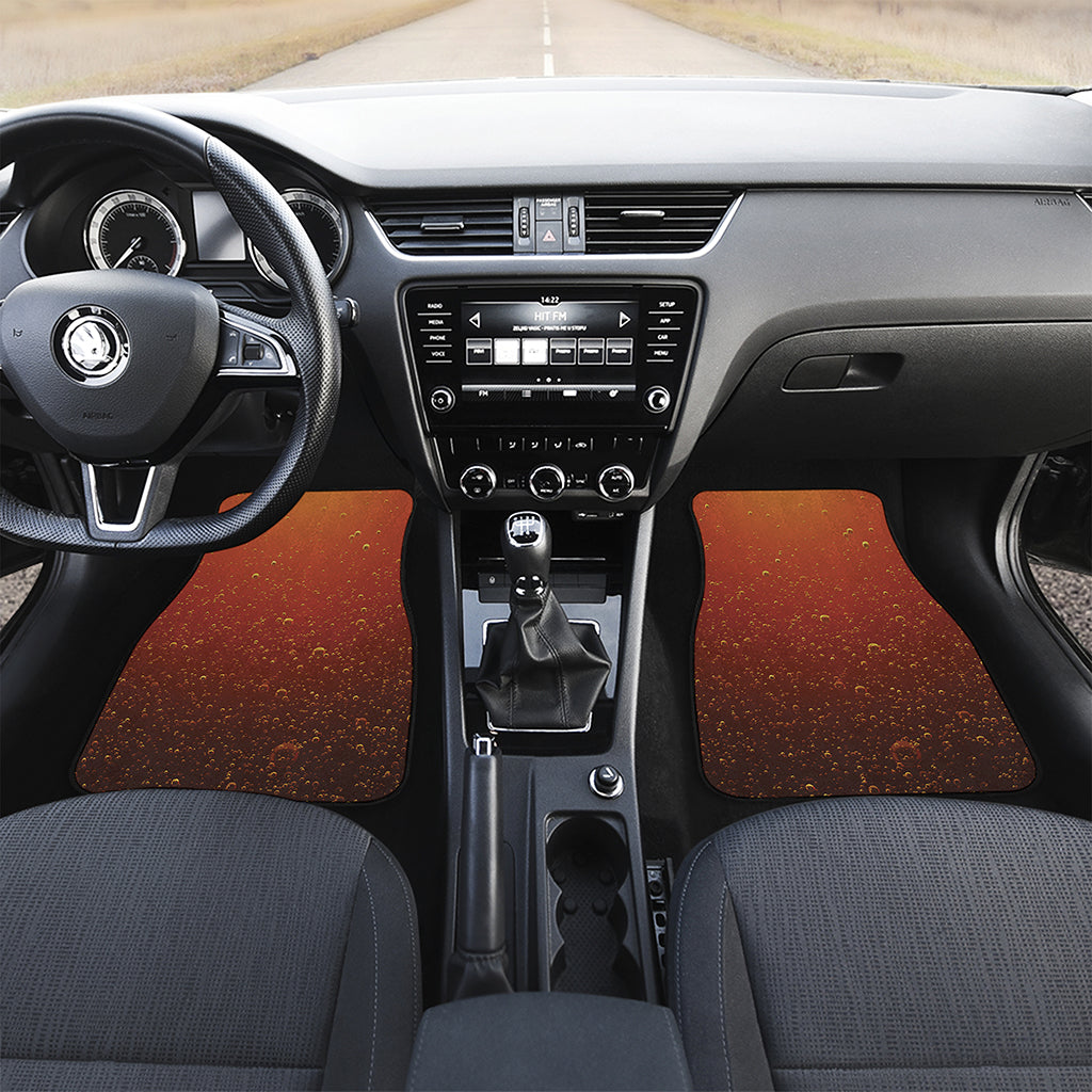 Sparkling Cola Print Front Car Floor Mats