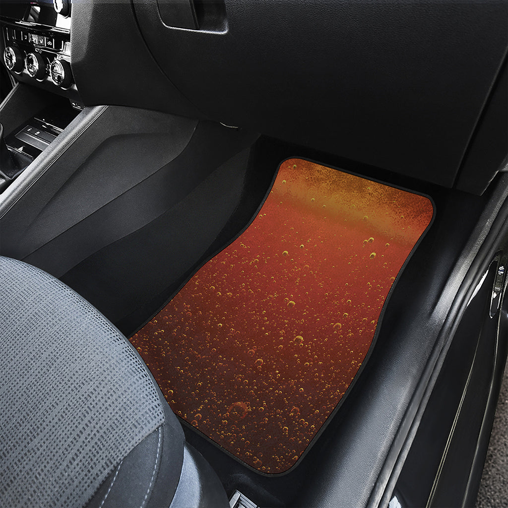 Sparkling Cola Print Front Car Floor Mats