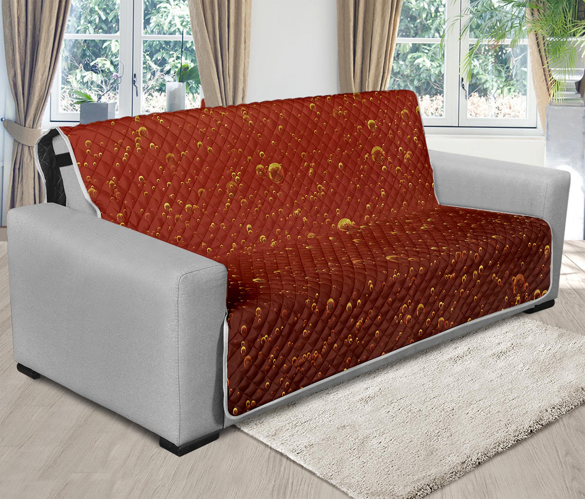 Sparkling Cola Print Futon Protector