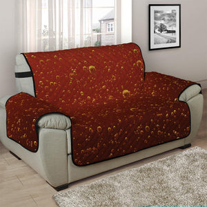 Sparkling Cola Print Half Sofa Protector