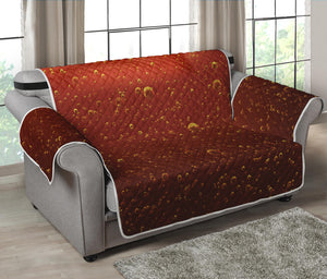 Sparkling Cola Print Loveseat Protector