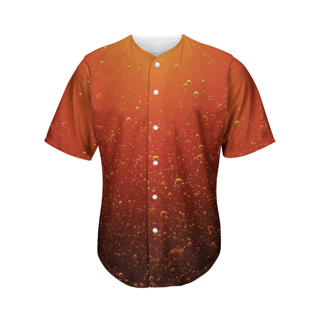 Sparkling Cola Print Men's Baseball Jersey