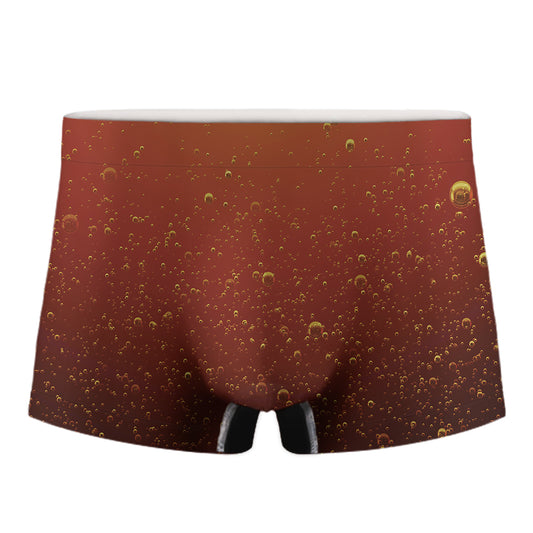 Sparkling Cola Print Men's Boxer Briefs
