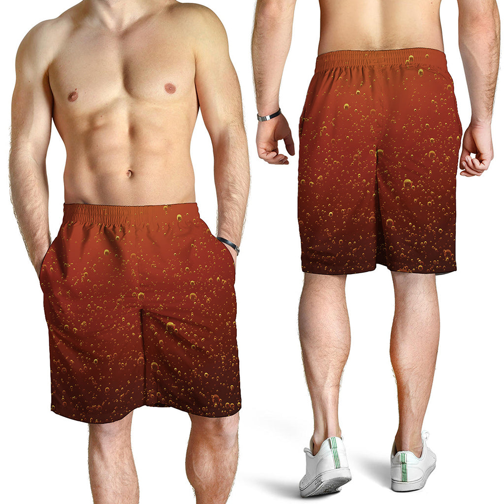 Sparkling Cola Print Men's Shorts