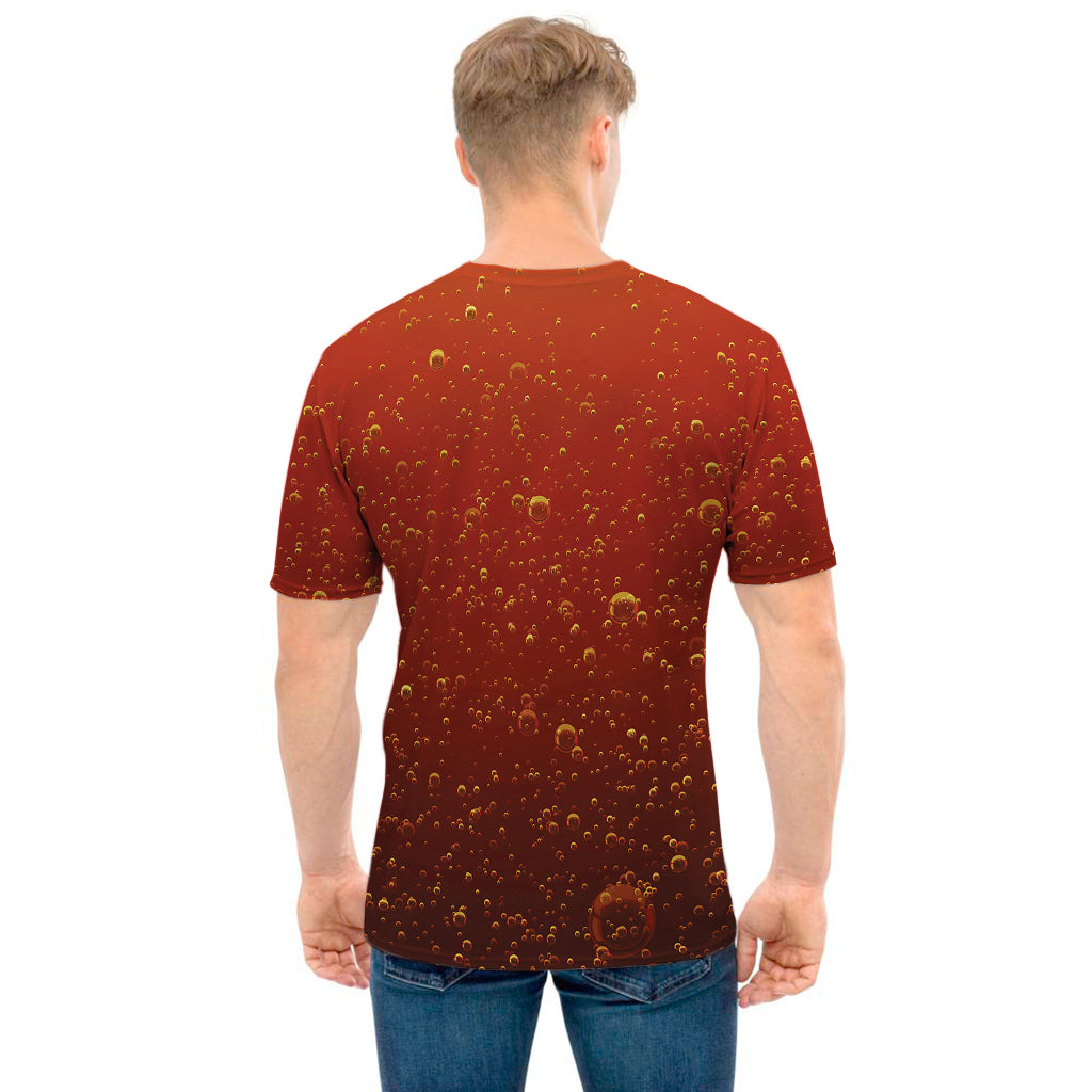 Sparkling Cola Print Men's T-Shirt