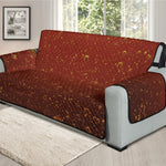 Sparkling Cola Print Oversized Sofa Protector