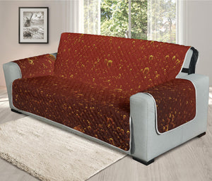 Sparkling Cola Print Oversized Sofa Protector