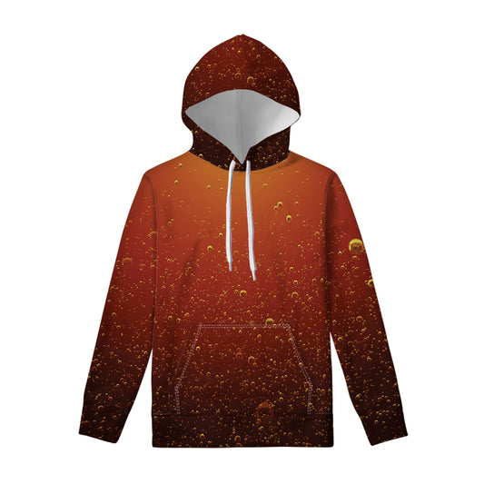 Sparkling Cola Print Pullover Hoodie