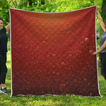 Sparkling Cola Print Quilt