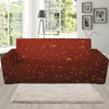 Sparkling Cola Print Sofa Slipcover