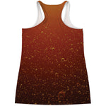 Sparkling Cola Print Women's Racerback Tank Top