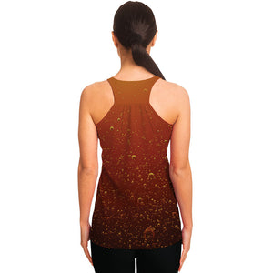 Sparkling Cola Print Women's Racerback Tank Top