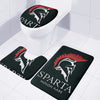 Spartan Molon Labe Print 3 Piece Bath Mat Set