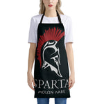 Spartan Molon Labe Print Apron