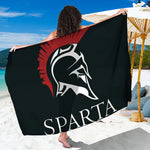 Spartan Molon Labe Print Beach Sarong Wrap