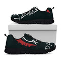 Spartan Molon Labe Print Black Running Shoes