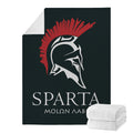 Spartan Molon Labe Print Blanket