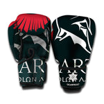 Spartan Molon Labe Print Boxing Gloves