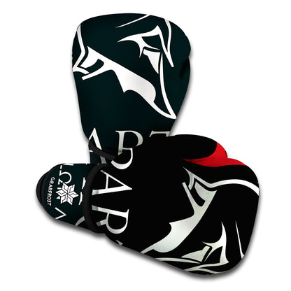 Spartan Molon Labe Print Boxing Gloves