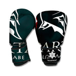 Spartan Molon Labe Print Boxing Gloves