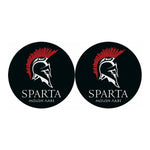 Spartan Molon Labe Print Car Coasters