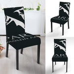 Spartan Molon Labe Print Dining Chair Slipcover