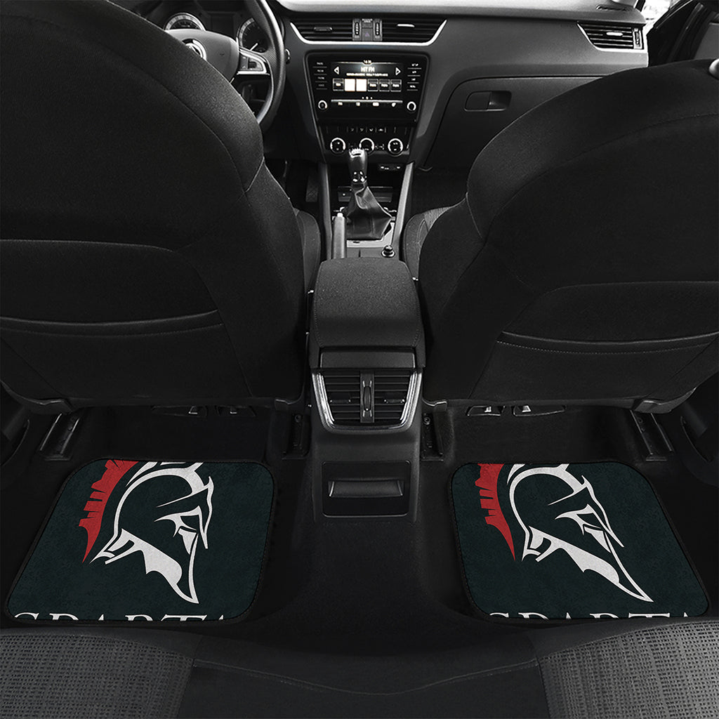 Spartan Molon Labe Print Front and Back Car Floor Mats