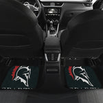 Spartan Molon Labe Print Front and Back Car Floor Mats