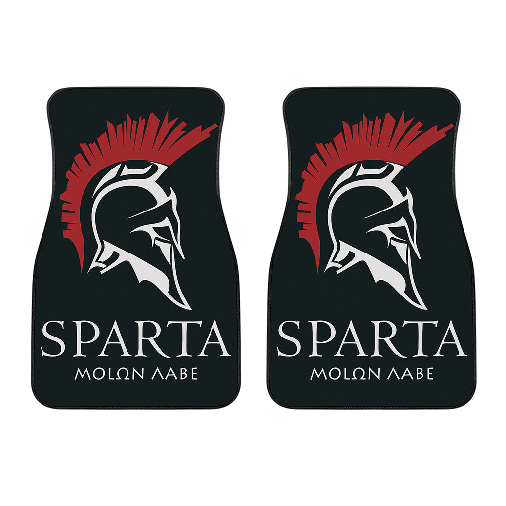 Spartan Molon Labe Print Front Car Floor Mats